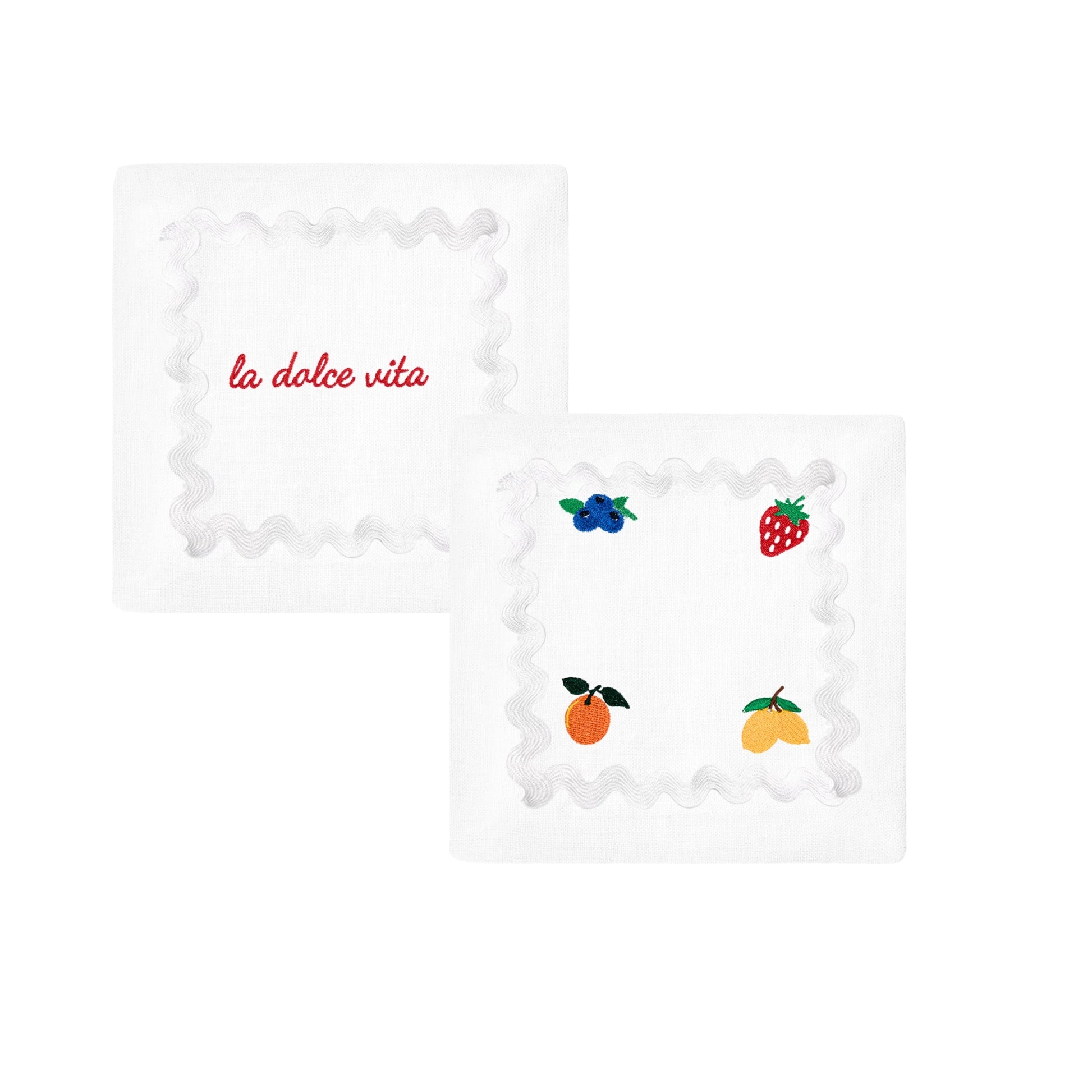 La Dolce Vita Cocktail Napkin Set