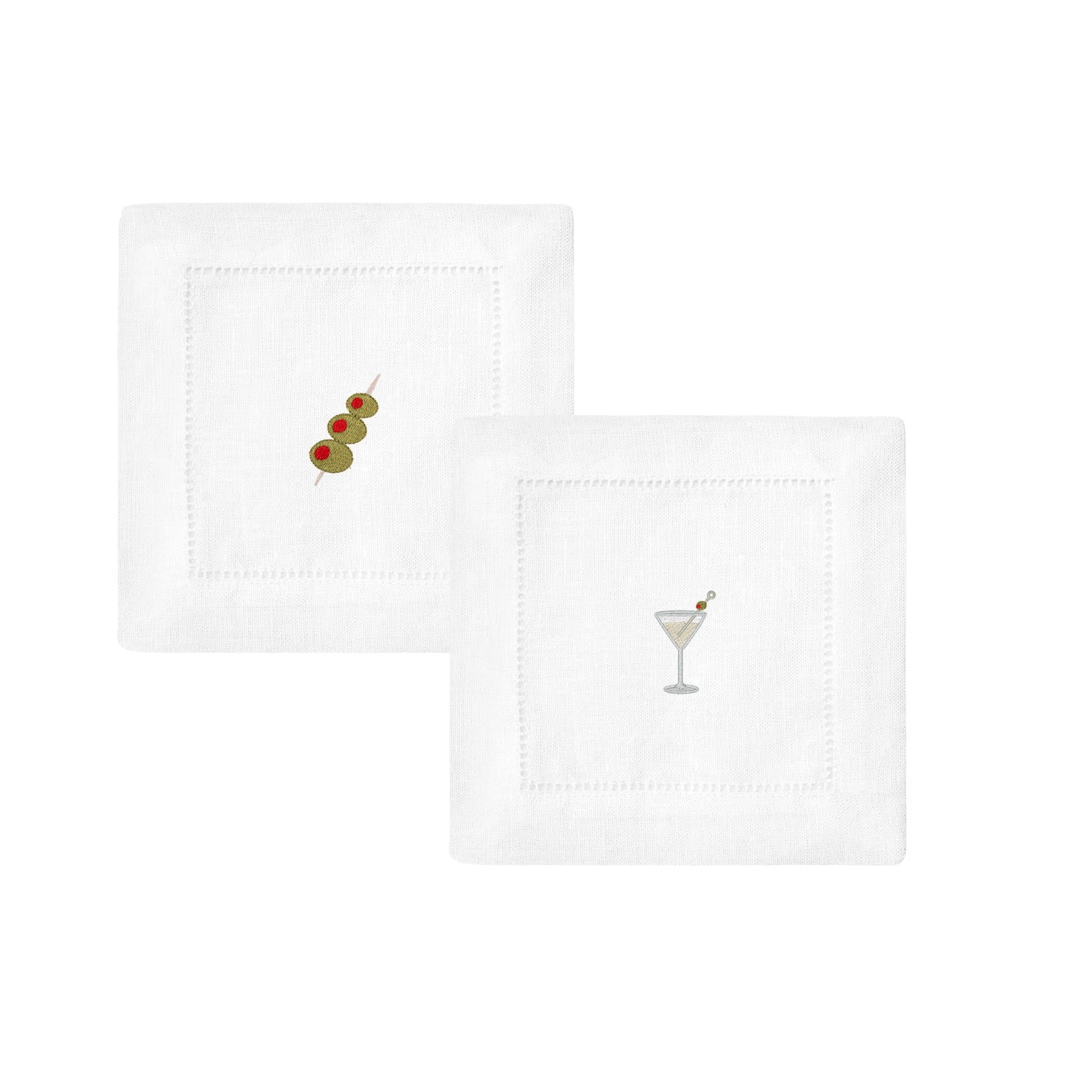 Martini Club Cocktail Napkin Set