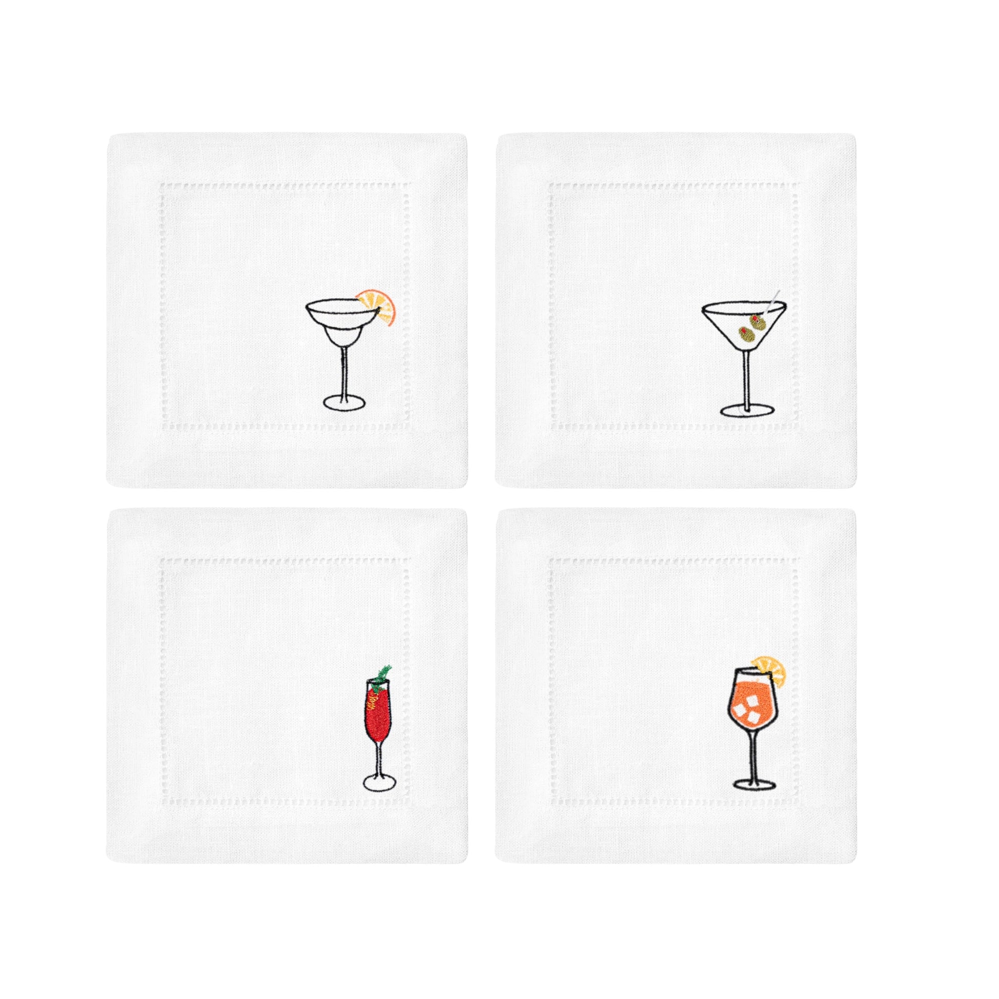 The Happy Hour Cocktail Napkin Set
