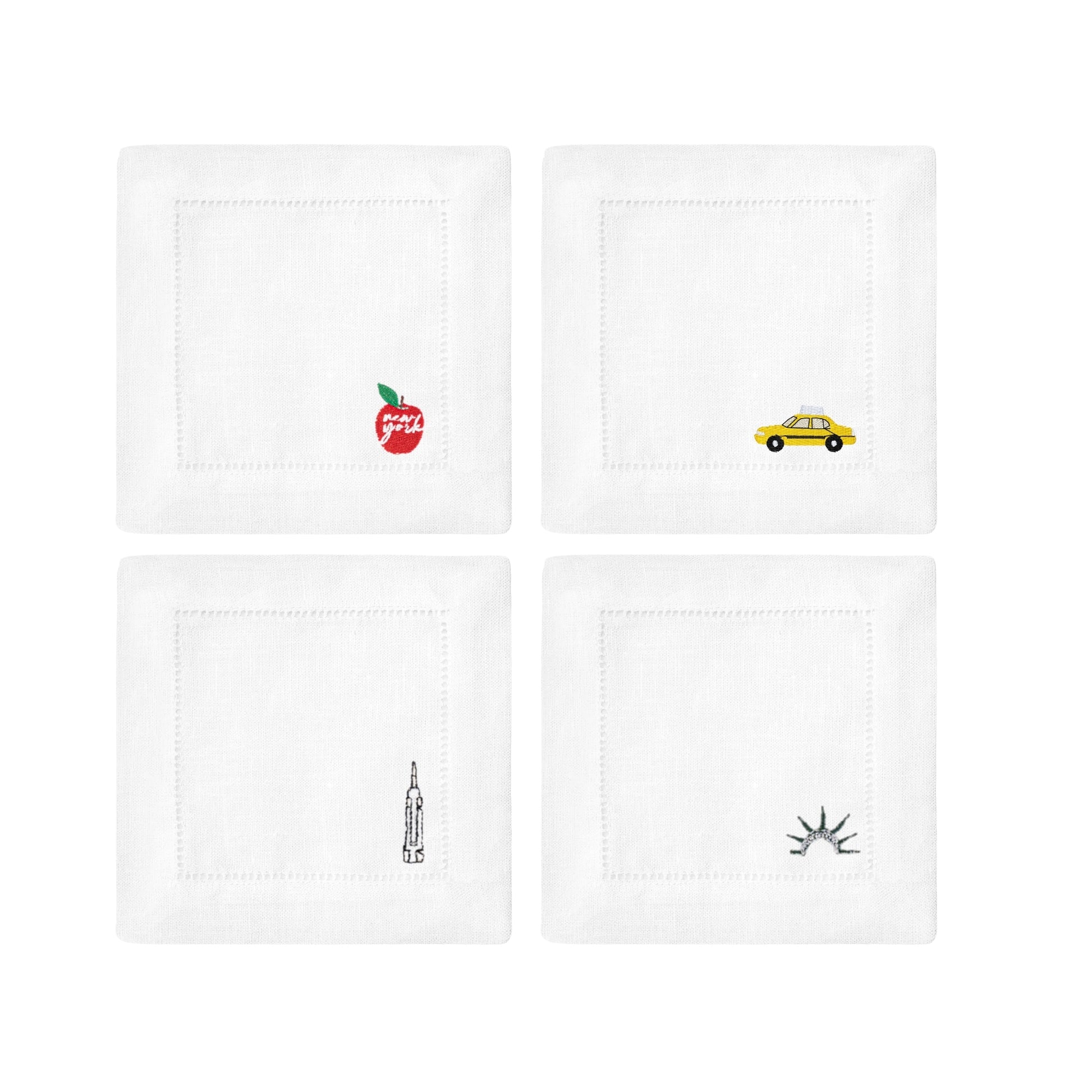 NYC or No where Cocktail Napkin Set