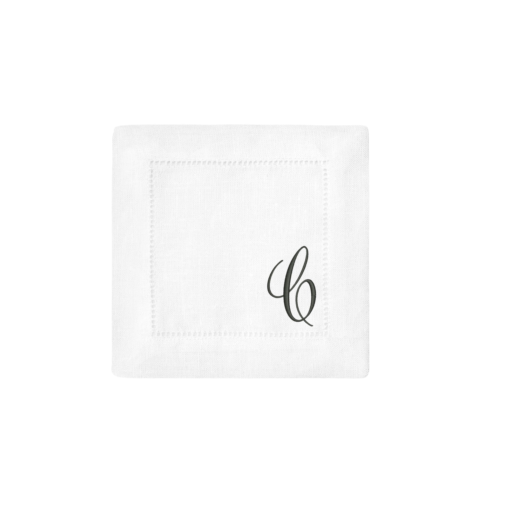 Initial Cocktail Napkin