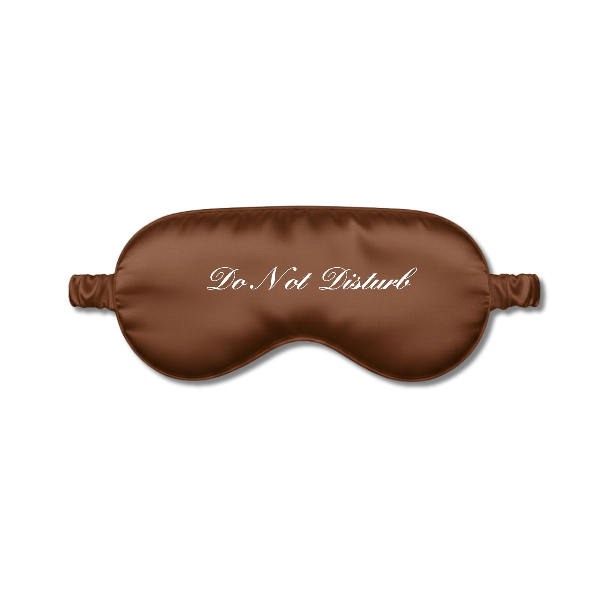 Brown Mulberry Silk Eye Mask