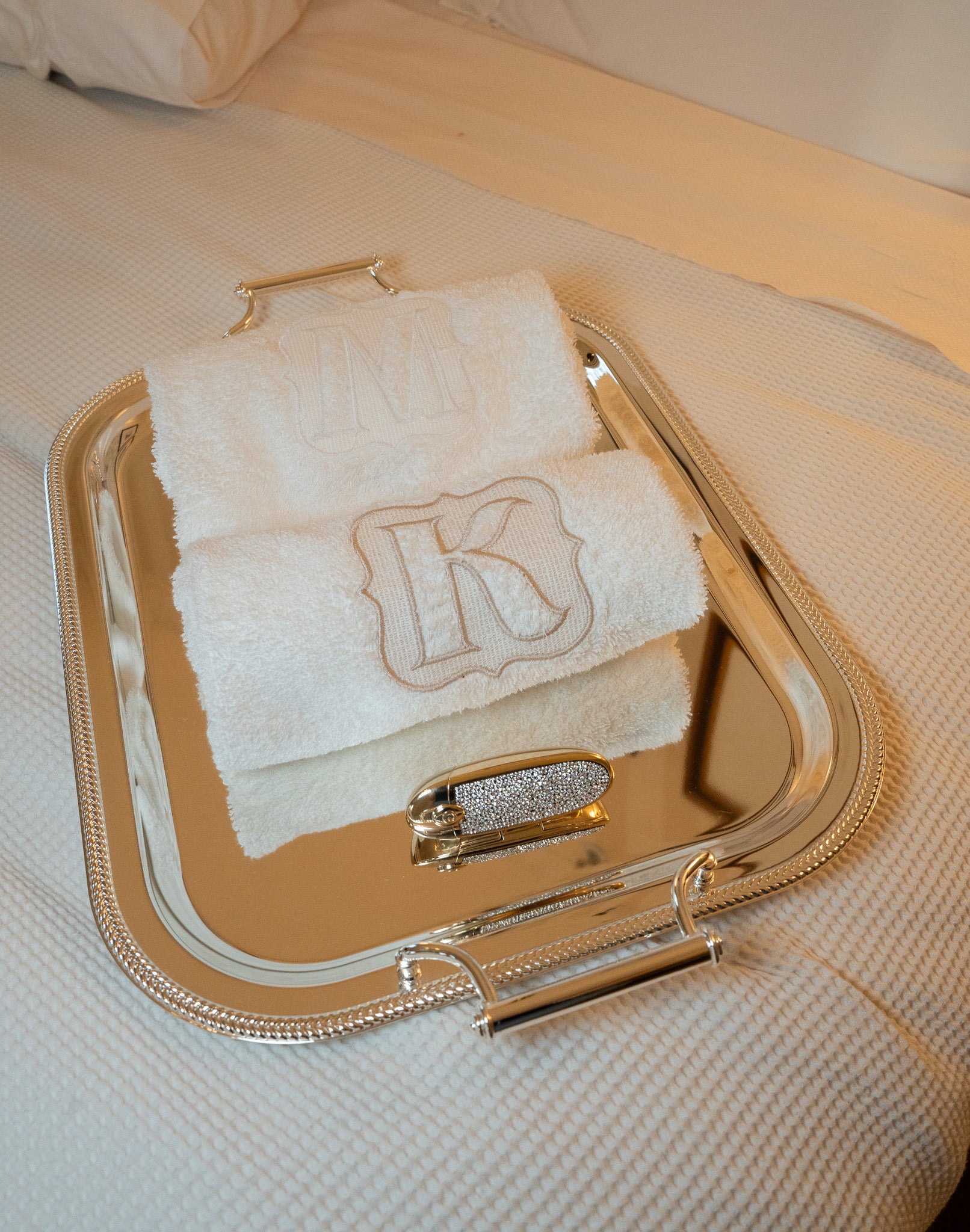 Legacy Monogrammed Hand Towel