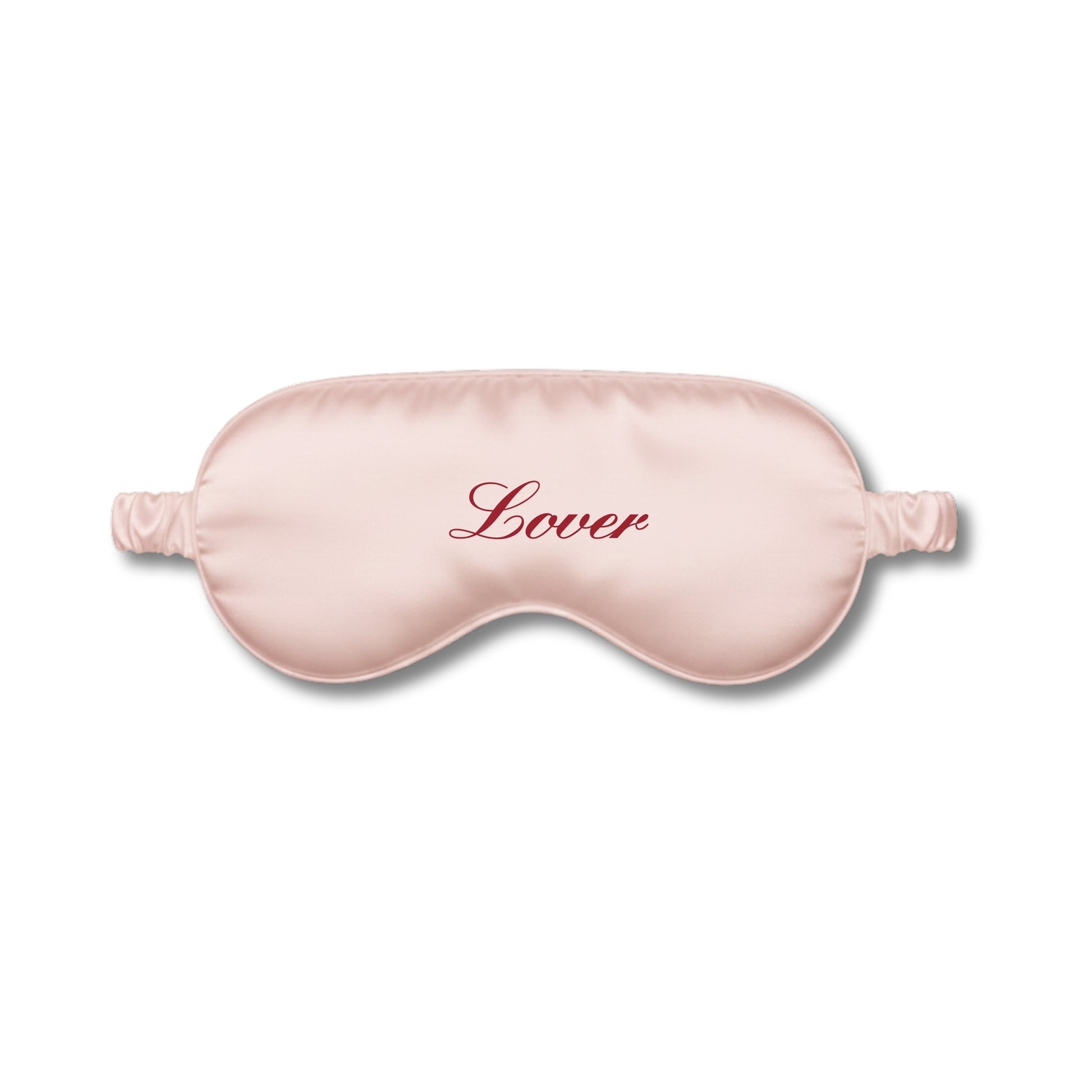 Pink Mulberry Silk Eye Mask