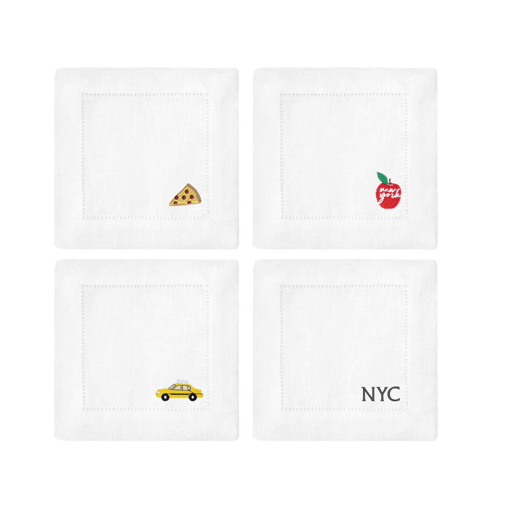 NYC Cocktail Napkin Set of 4