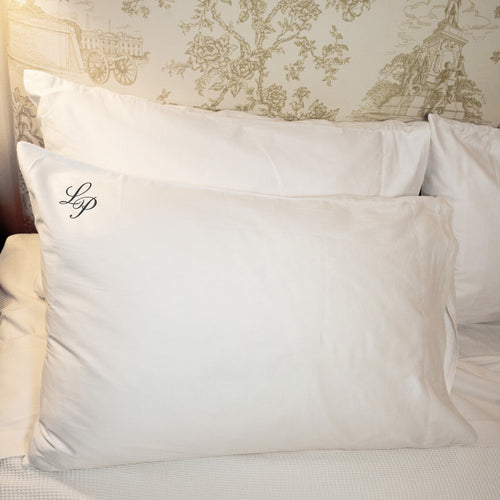Classic Initial Pillowcase